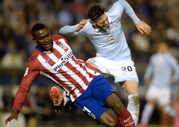 Jackson Martínez got the nod to start against Celta
